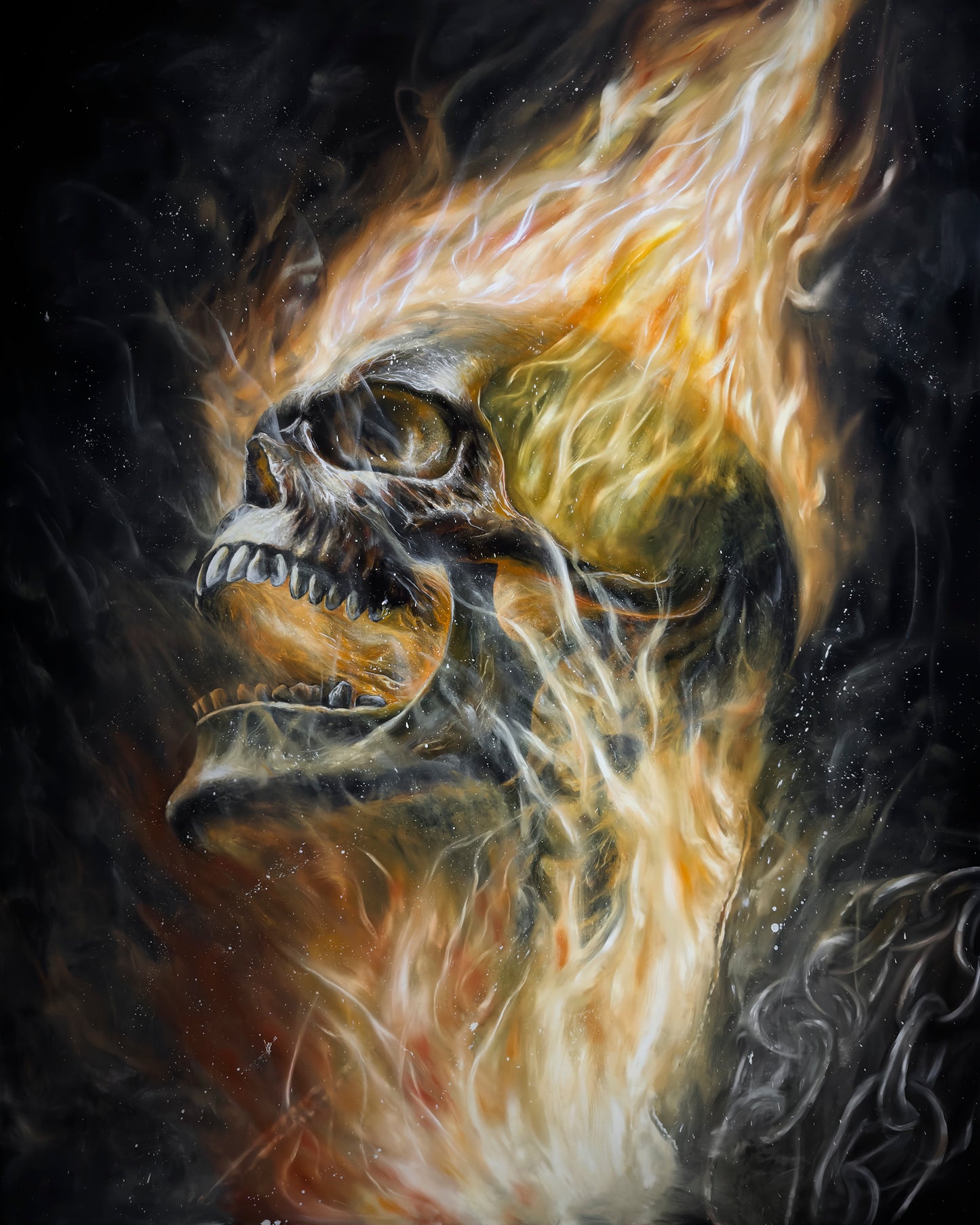 BLAZE | Original Oil Painting