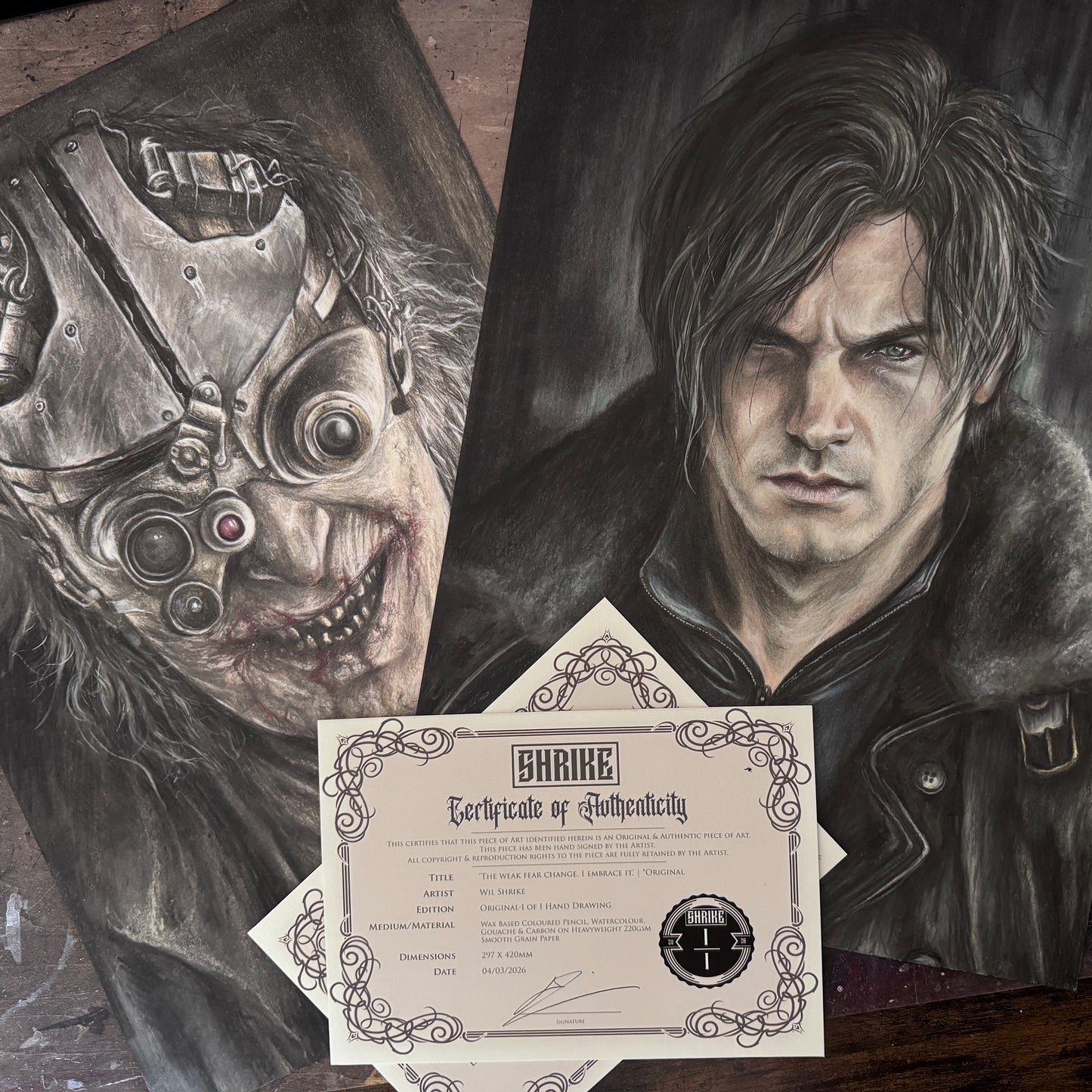 THE WEAK FEAR CHANGE, I EMBRACE IT