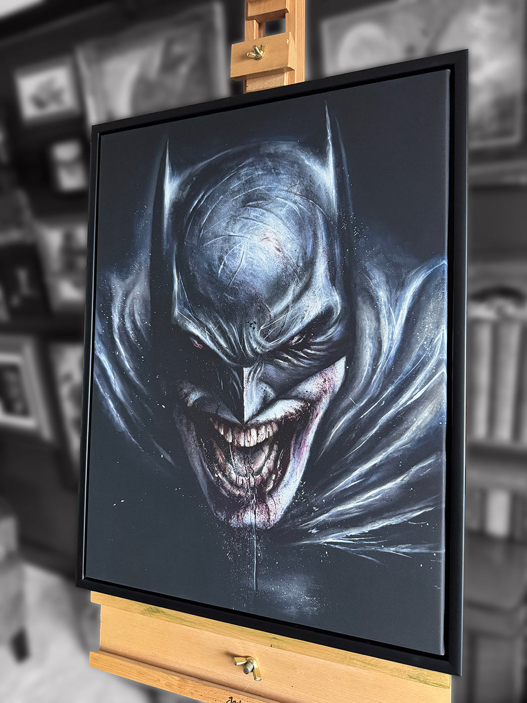 THE YEAR OF THE VILLAIN | Framed Canvas Print | Limited Edition of 25
