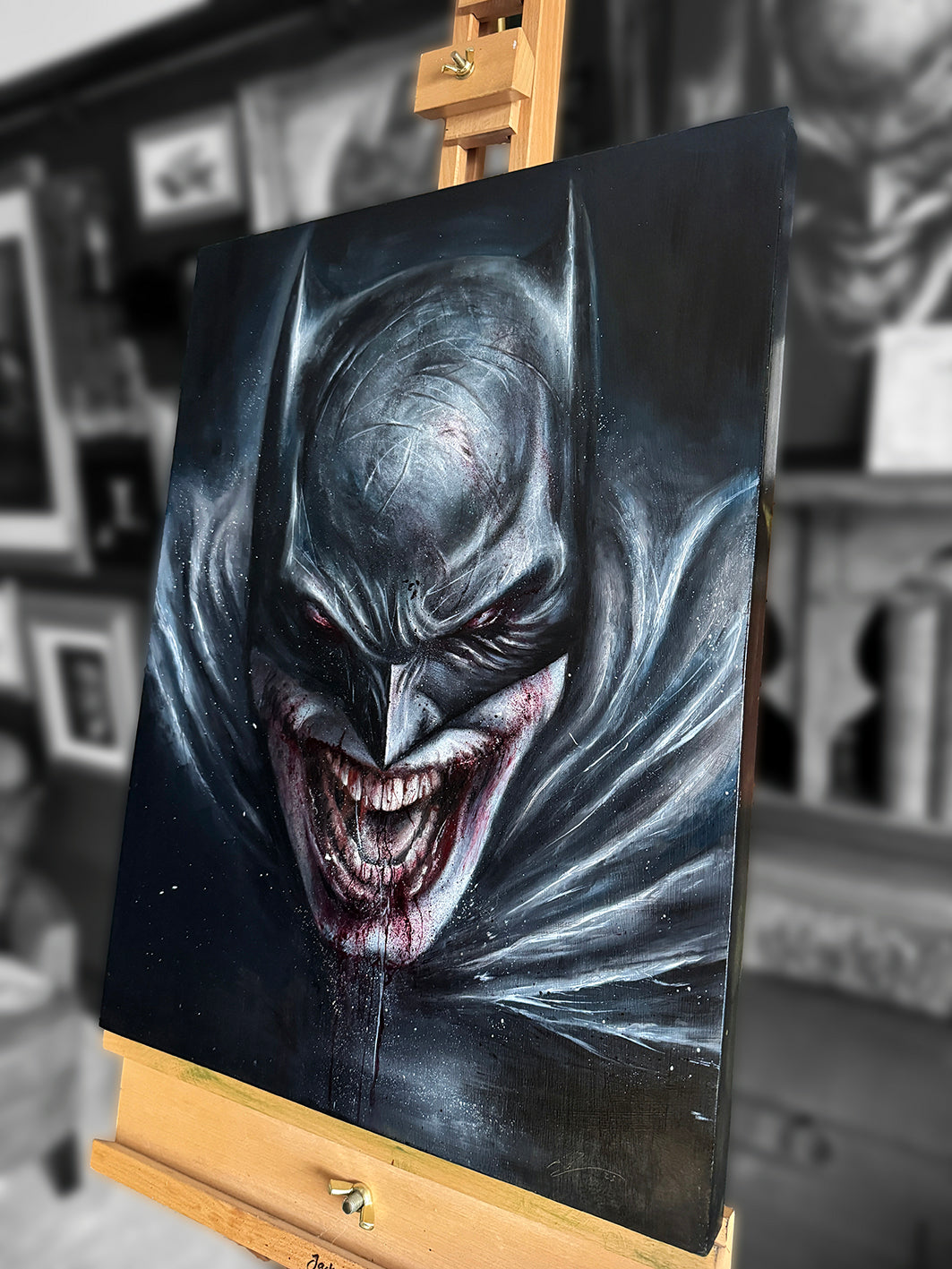 THE YEAR OF THE VILLAIN | Original Oil Painting