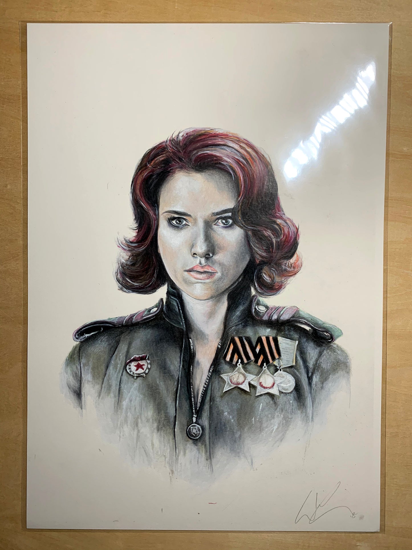 SCHWARZE WITWE/Original