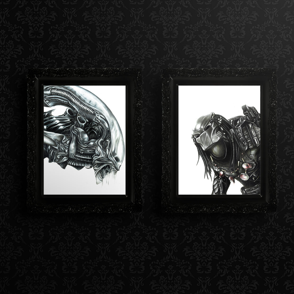 ALIEN VS PREDATOR No 2 | Set of 2