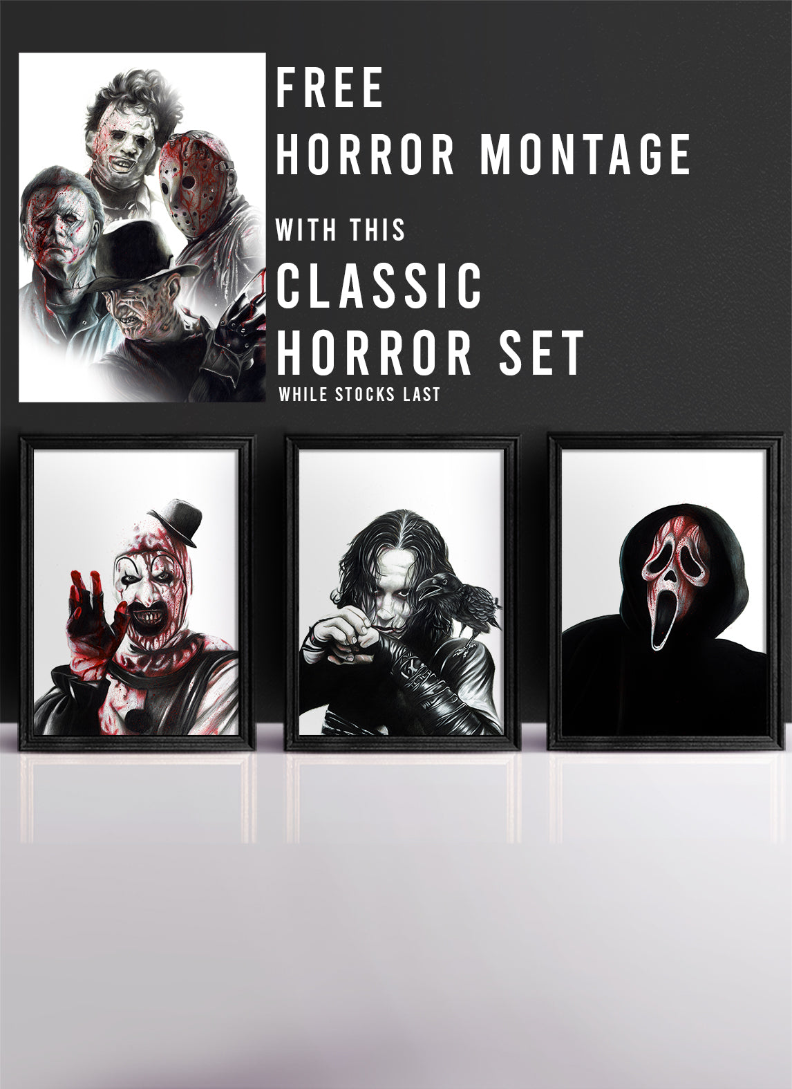 CLASSIC HORROR VI | Set of 3