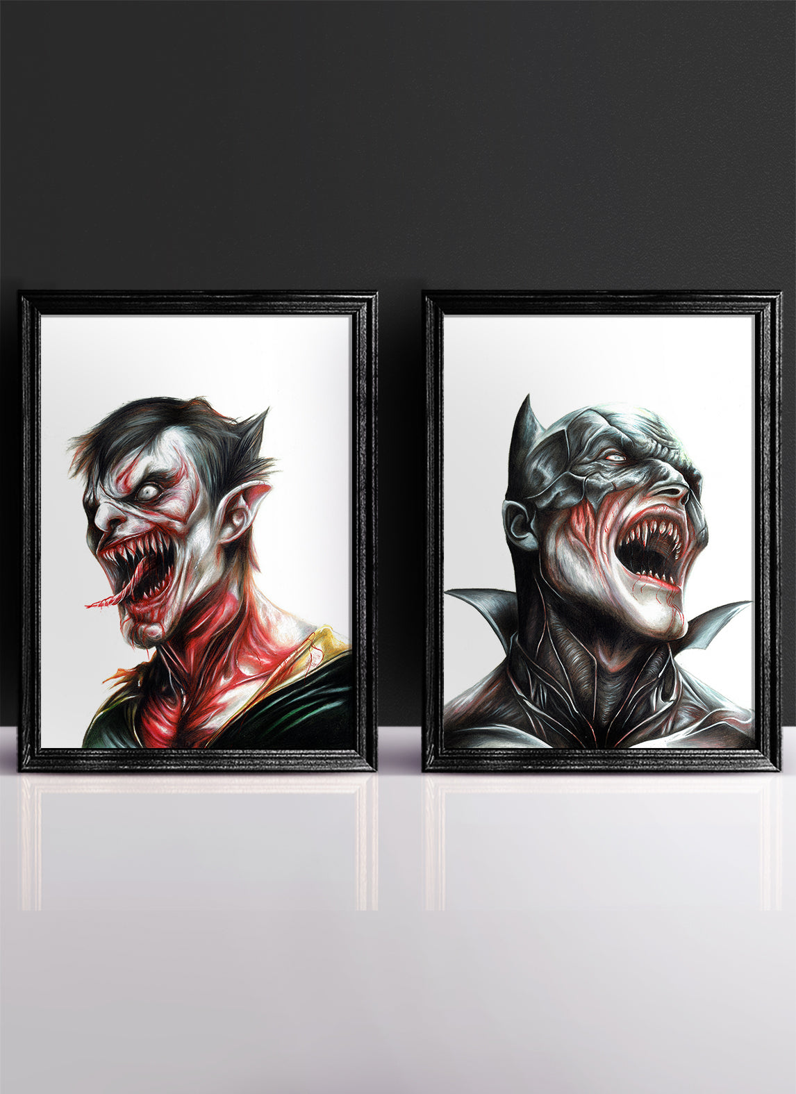 LIFE OR LIVING DEATH? | Set of 2