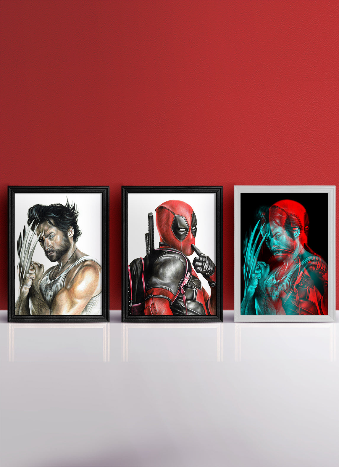 WELL, GUESS WHAT, WOLVIE I AM DYING IN THIS ONE, TOO | Set of 3