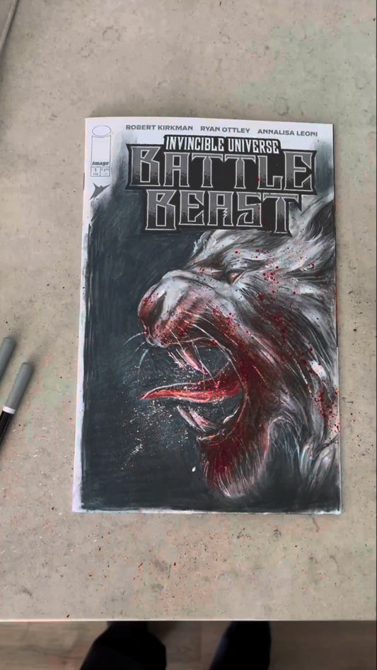 BATTLE BEAST {Sketch Cover} | Original