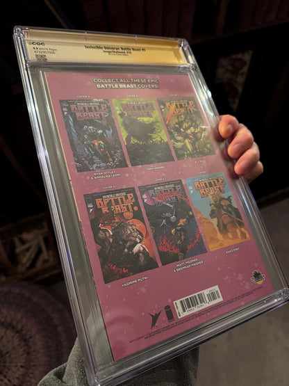 BATTLE BEAST #5 9.9 CGC Signature Series