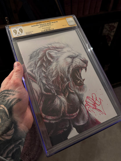 BATTLE BEAST #5 9.9 CGC Signature Series