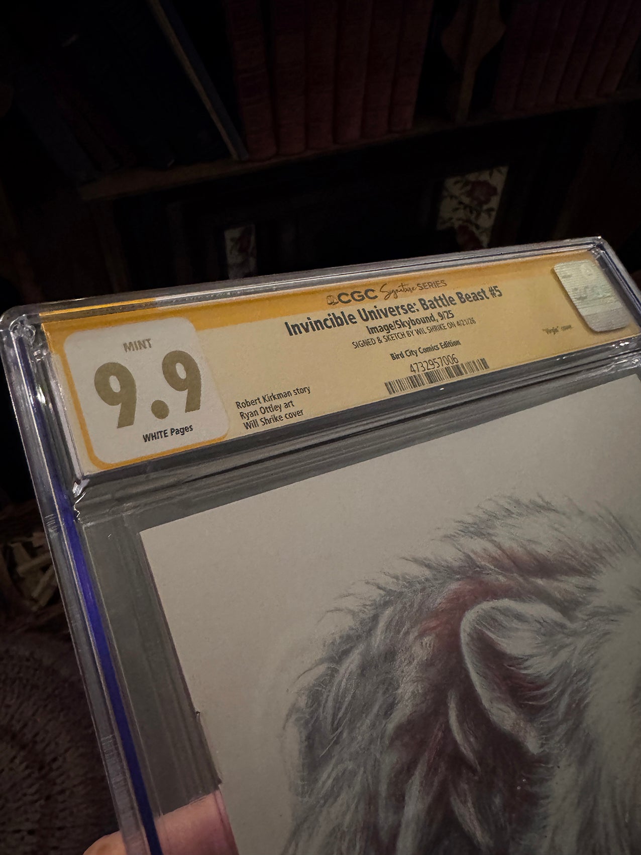 BATTLE BEAST #5 9.9 CGC Signature Series