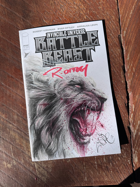 BATTLE BEAST {Sketch Cover} | Original