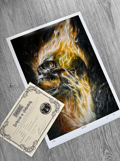 BLAZE | Giclee Print | Limited Edition of 50