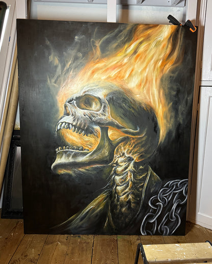 BLAZE | Original Oil Painting