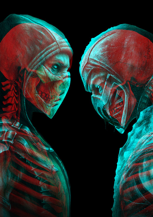 Ed Boon Mortal Kombat "FACE OFF" SDCC Exclusive Secret Drop | Virgin Cover