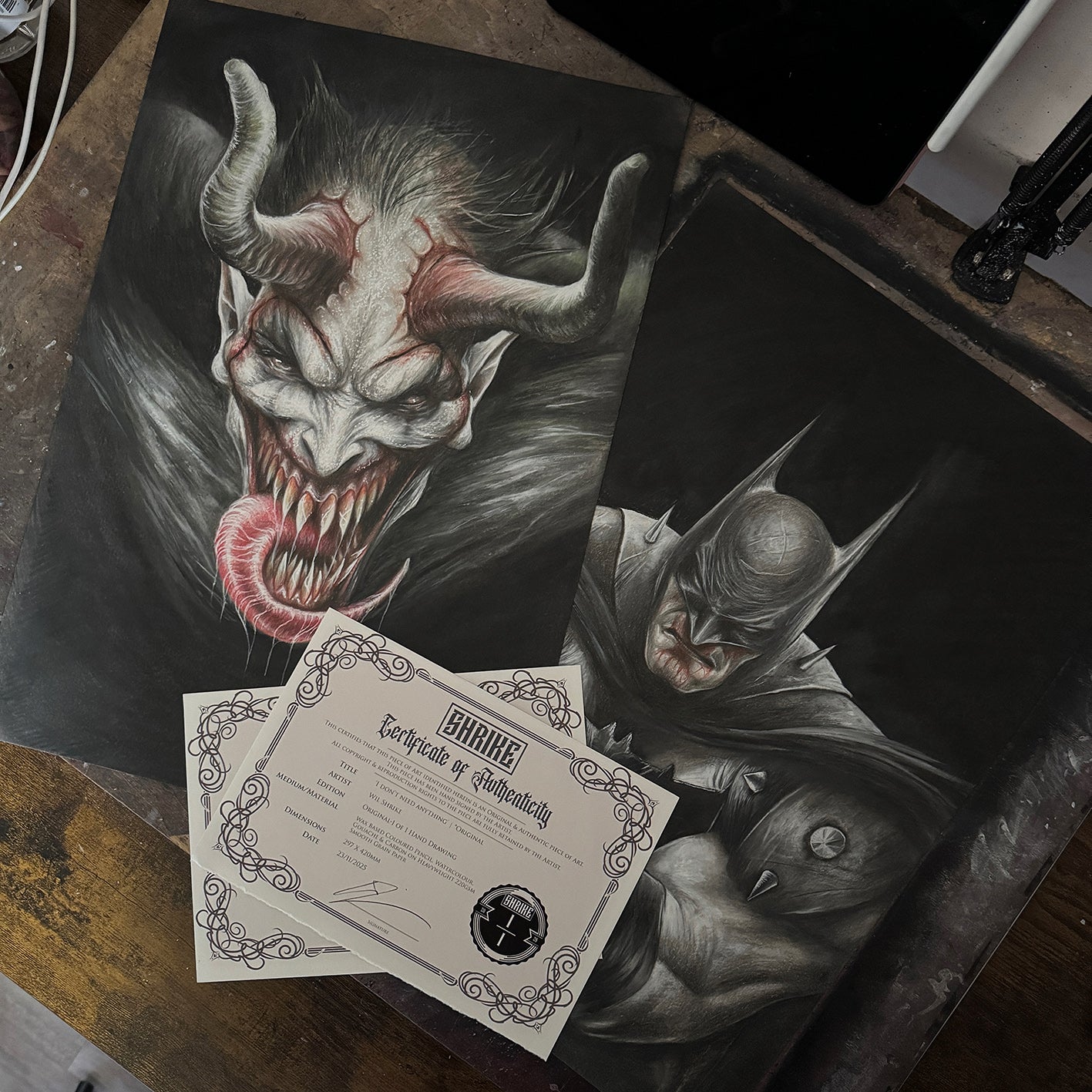 DON'T DO THAT, DON'T JOKE | Original | Set of 2