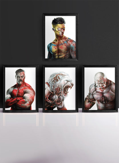 I MEAN, EARTH HAS THE BEST COMICS | Set of 4