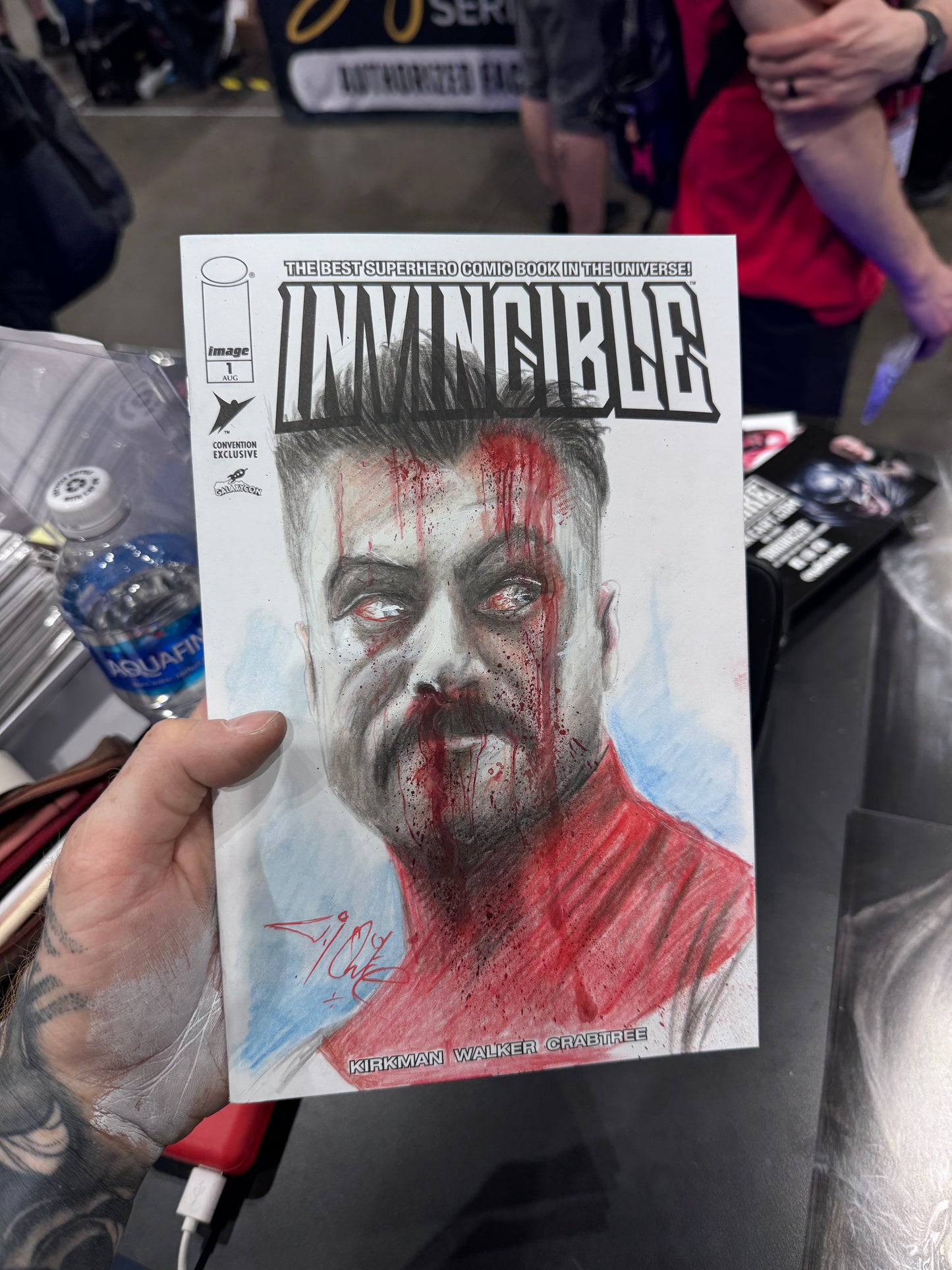 INVINCIBLE #1 {Sketch Cover} | Original