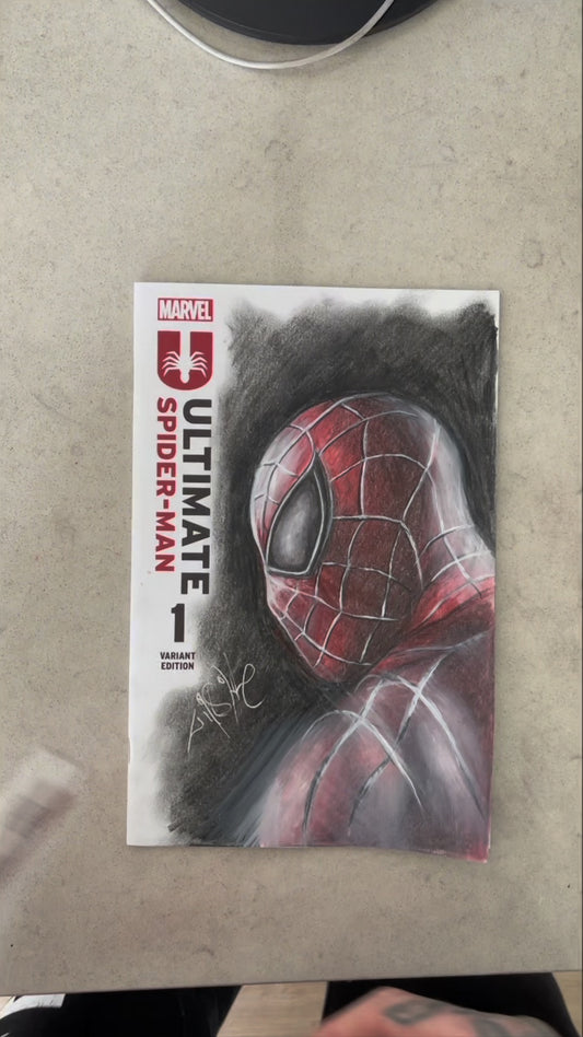 ULTIMATE SPIDER-MAN {Sketch Cover} | Original