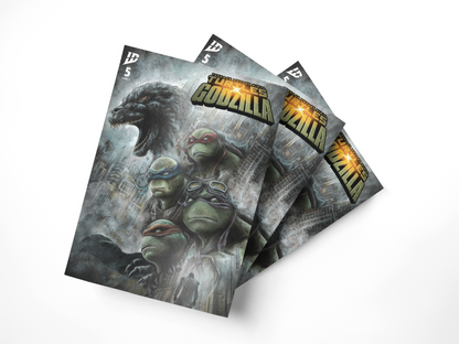 TMNT X GODZILLA l Comic
