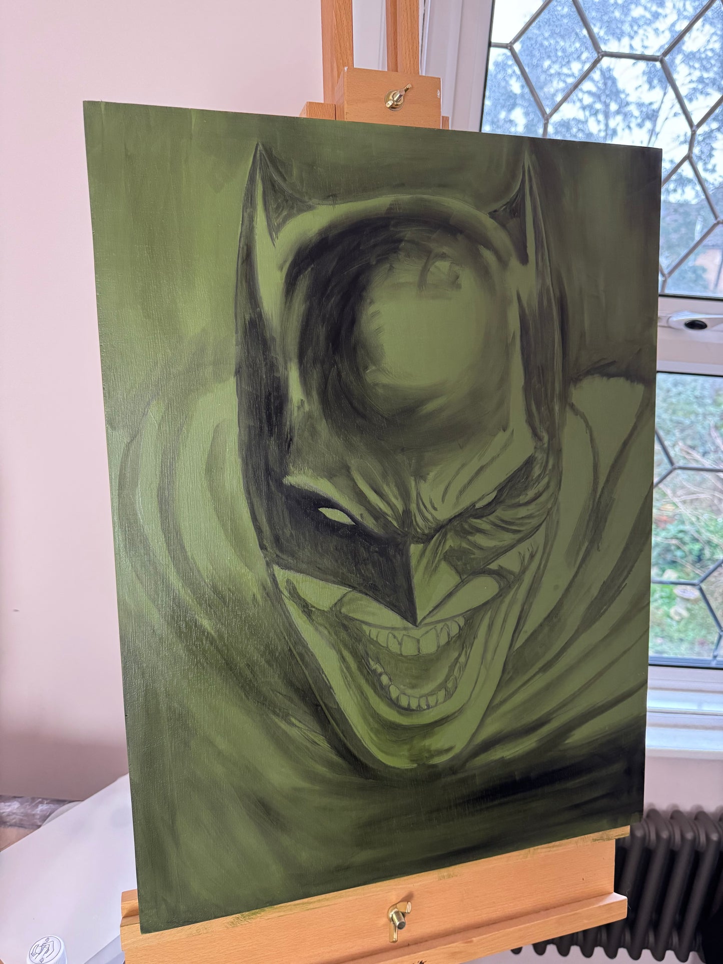 THE YEAR OF THE VILLAIN | Original Oil Painting