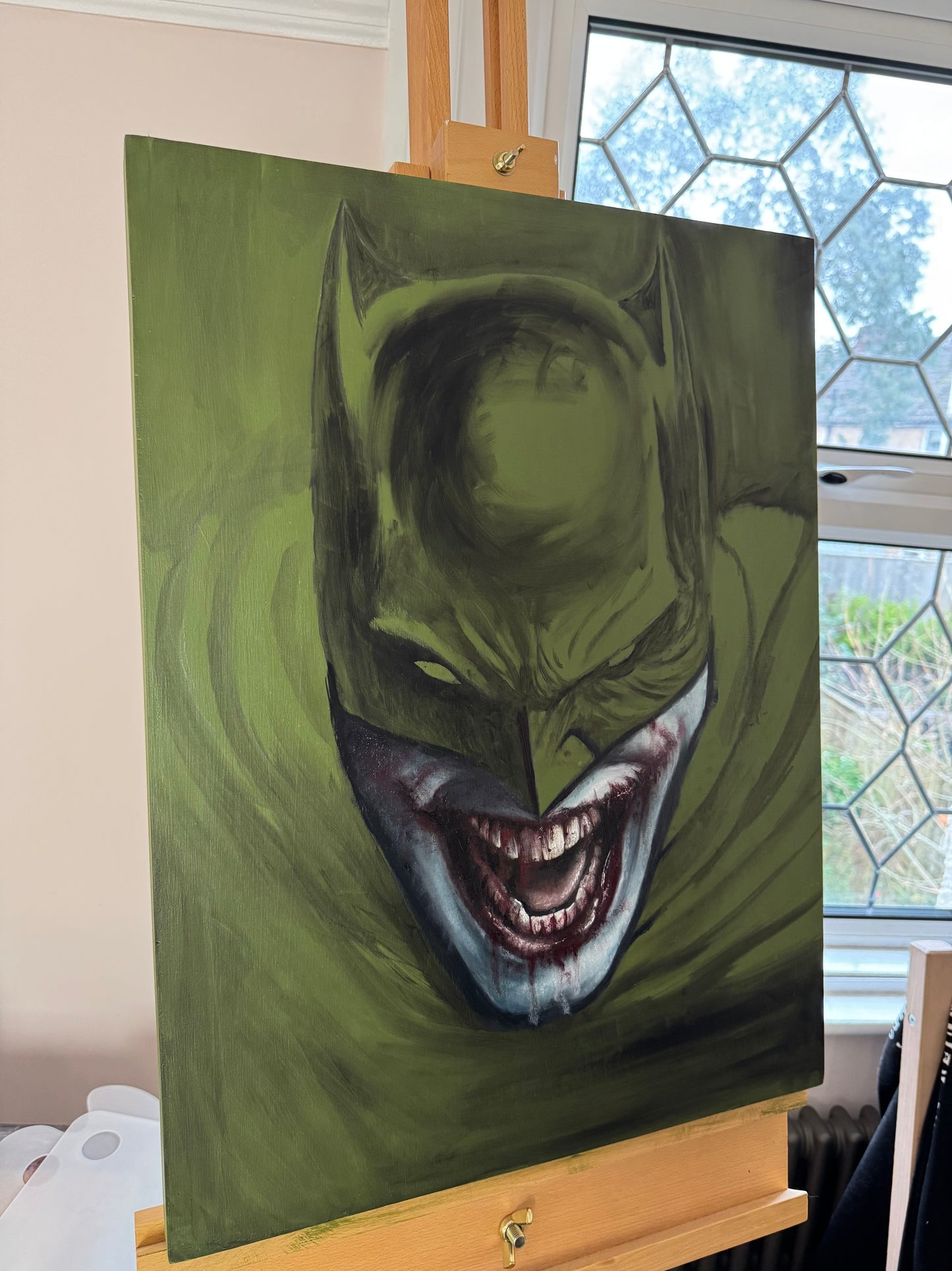 THE YEAR OF THE VILLAIN | Original Oil Painting