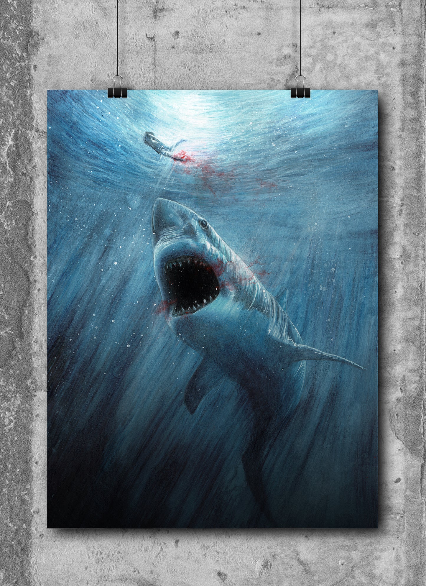 YOU'LL NEVER GO IN THE WATER AGAIN