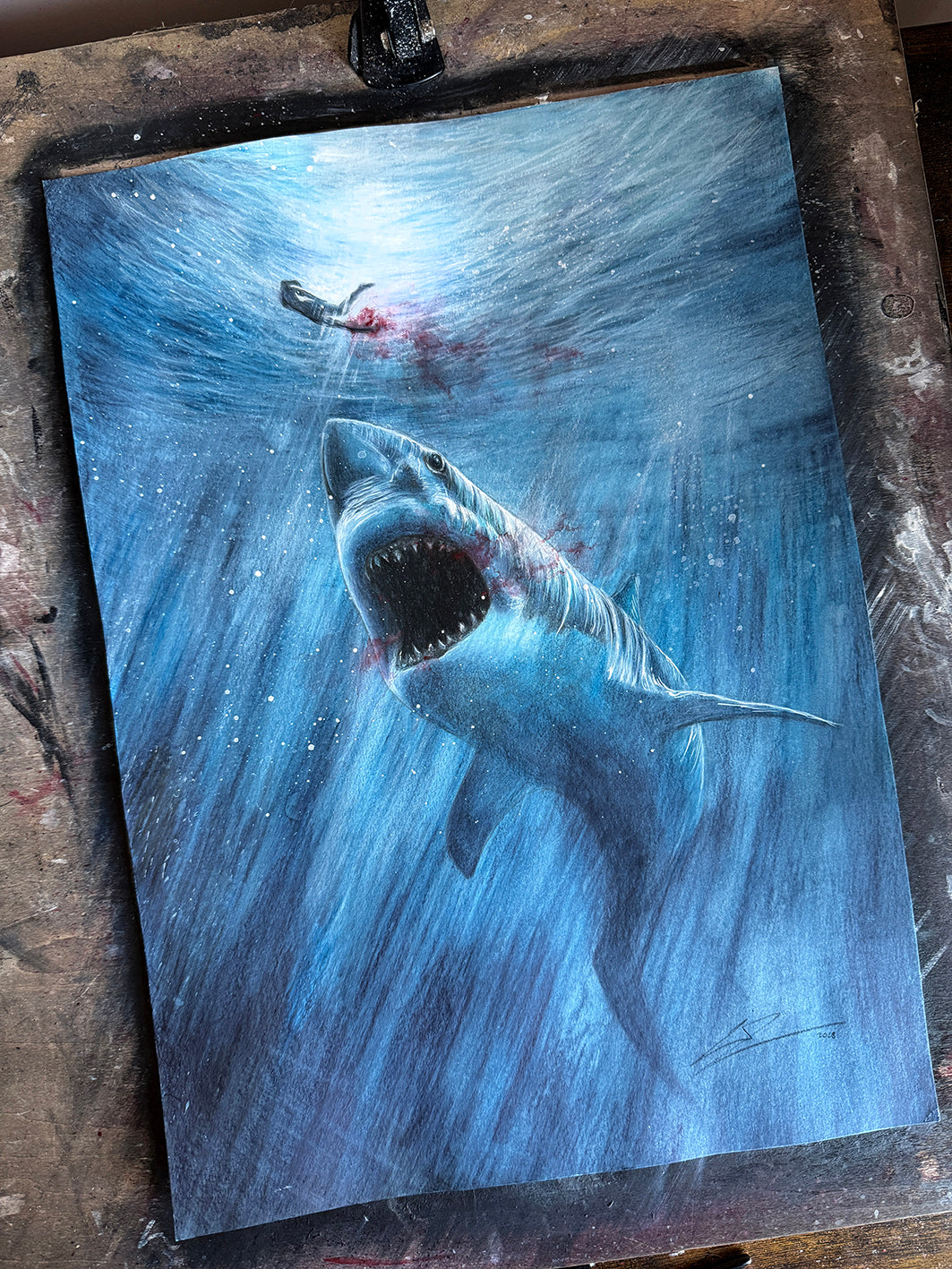 YOU'LL NEVER GO IN THE WATER AGAIN