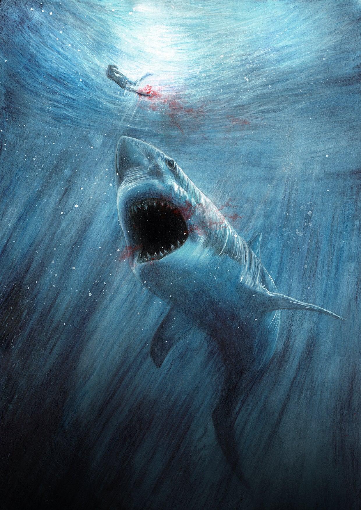 YOU'LL NEVER GO IN THE WATER AGAIN