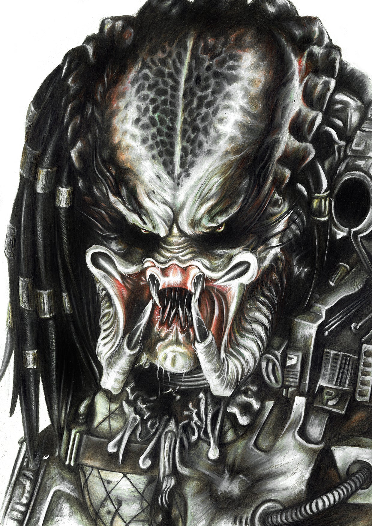 Alien Versus Predator Kids T-Shirt by Mark Riesterer - Fine Art America